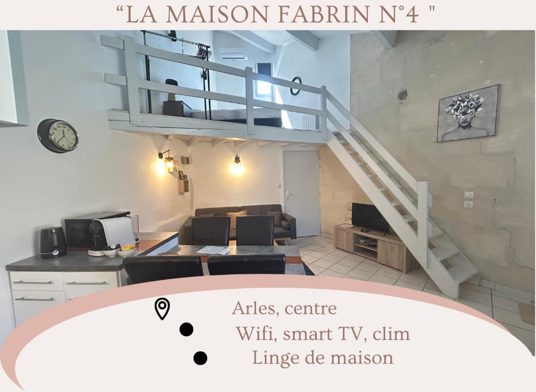 "La Maison Fabrin" Appart N4 Arles Centre Extérieur photo